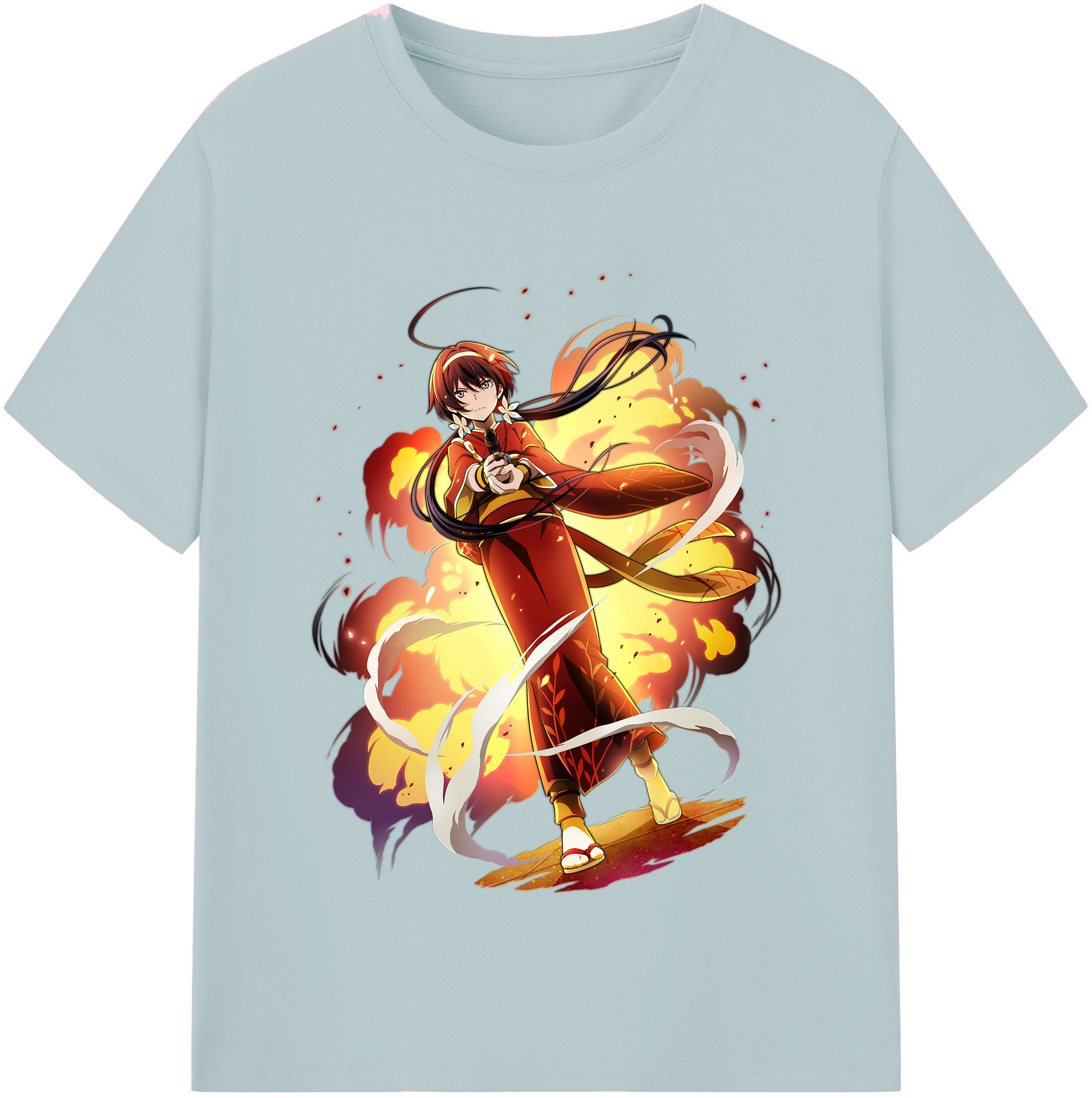 （画像用） 文豪ストレイドッグス Bungo Stray Dogs 綿100％半袖Tシャツ（フロントプリント）